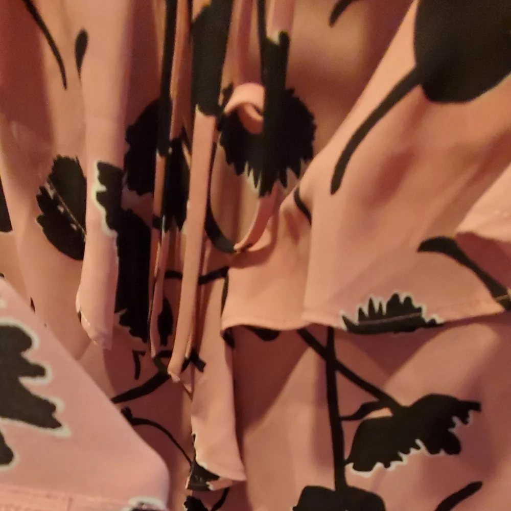 Floral Ruffled Blouse Medium By Loft - Picture 5 of 11